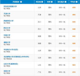 河南省电子商务专业排名